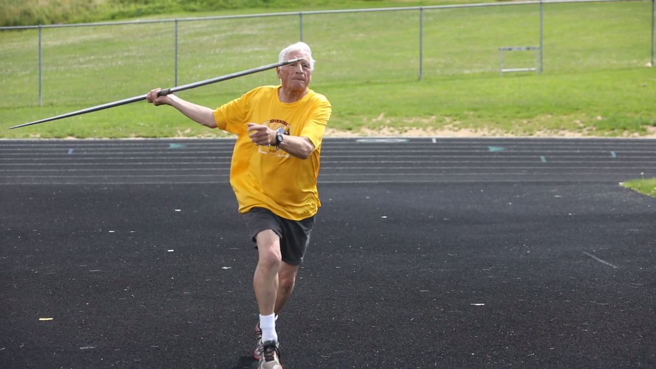 He picked up javelin because it looked easy. (It wasn’t.)  But gold medals followed.