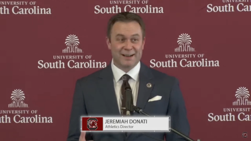Jeremiah Donati identifies four priorities as South Carolina AD