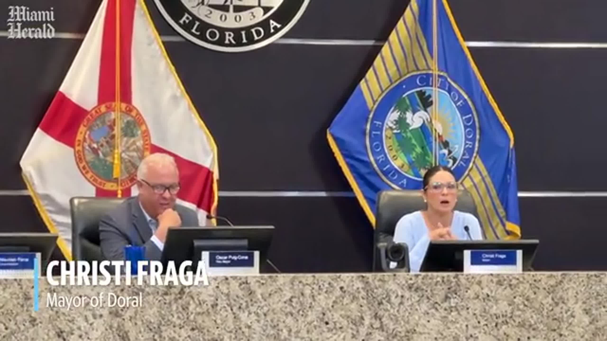 Doral revokes call to end ‘hostilities.’