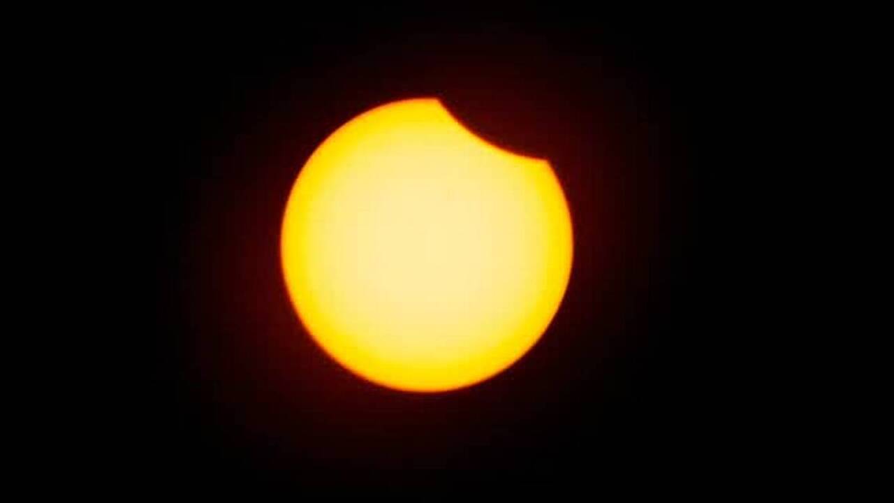 This is why it didn’t get darker during the eclipse