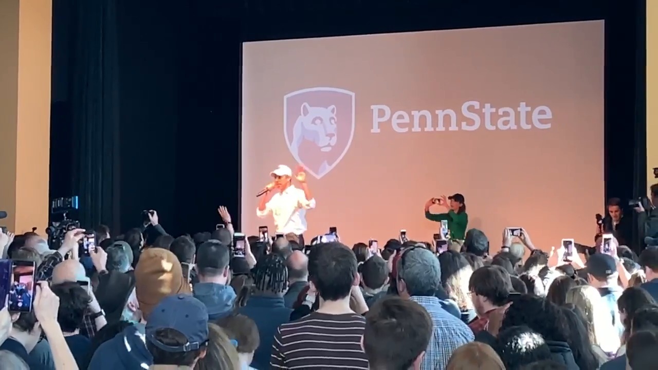 Beto O’Rourke talks climate change, immigration and more at Penn State stop