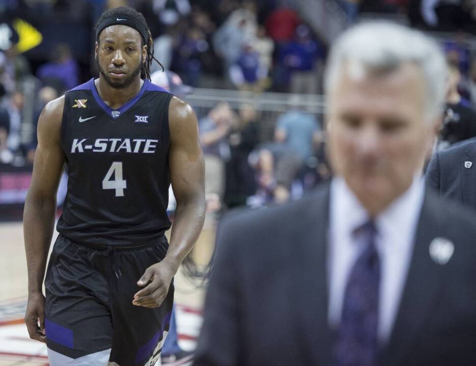 Kamau Stokes on K-State's final play, D.J. Johnson on foul call