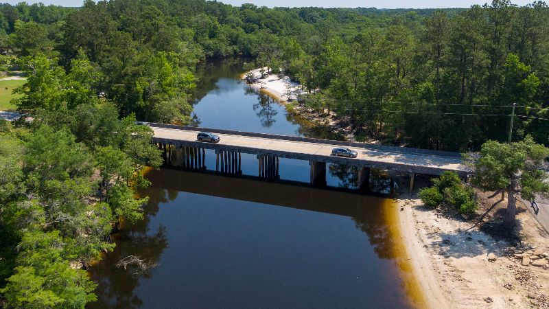 South Carolina drought effecting river conditions on the Waccamaw