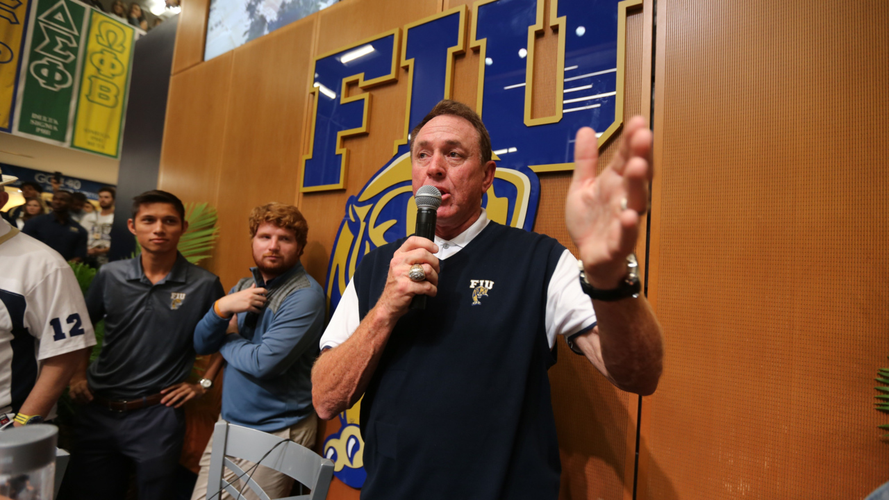 FIU held a crowded pep rally to celebrate upsetting Miami. Is FIU football on the rise?