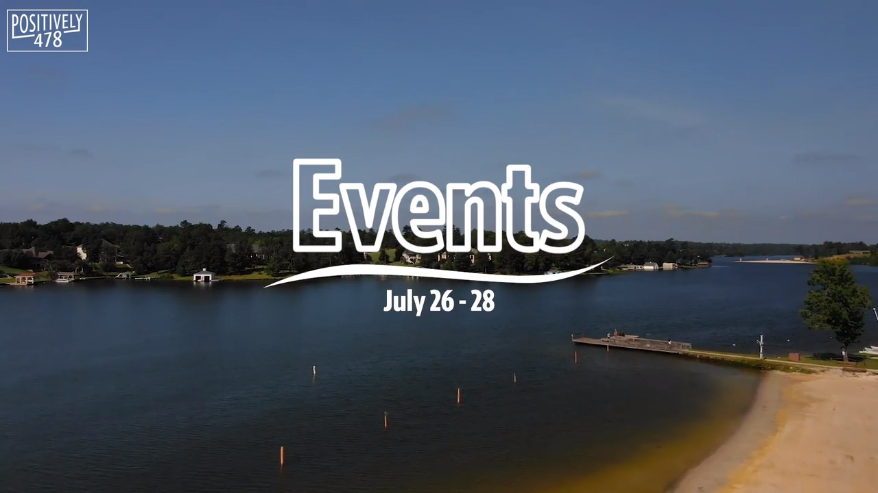 Calendar of Middle Georgia arts and entertainment events from July 26