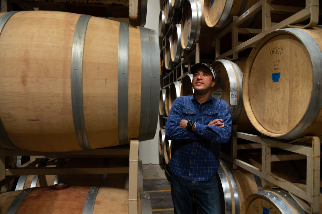 His grandfather picked grapes as a bracero. Now he owns two wine businesses