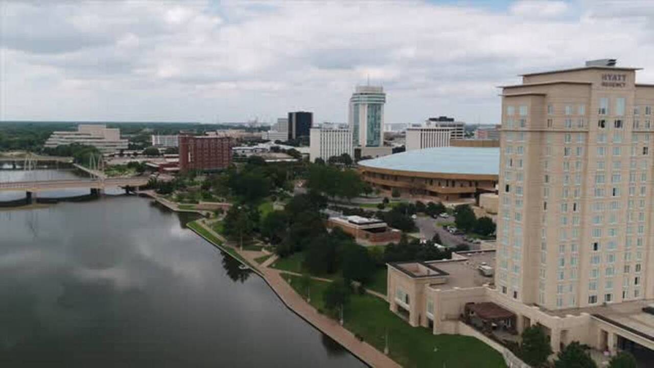 Aerial view of Century II