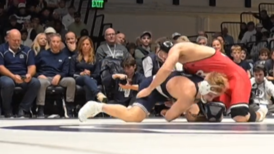Penn State wrestler Josh Barr back on the mat for Rutgers dual