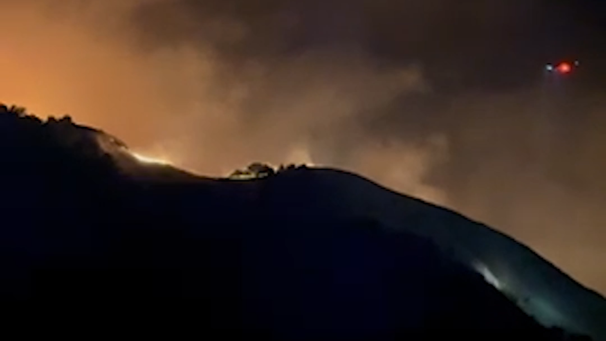 Watch the Timber Fire in Big Sur, California grow overnight