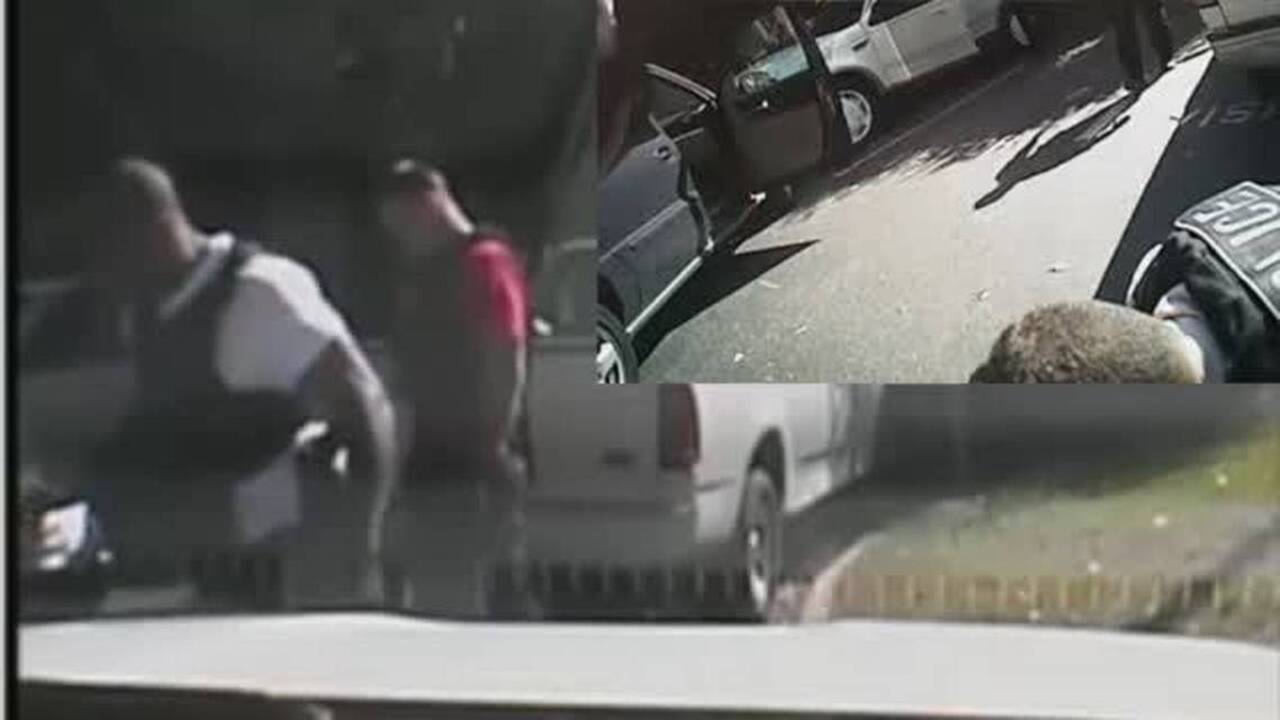 A reconstruction of the Scott shooting scene