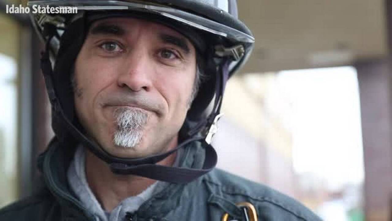 Boise firefighter honors best friend with motto: ‘Climb. Conquer. Cure.’