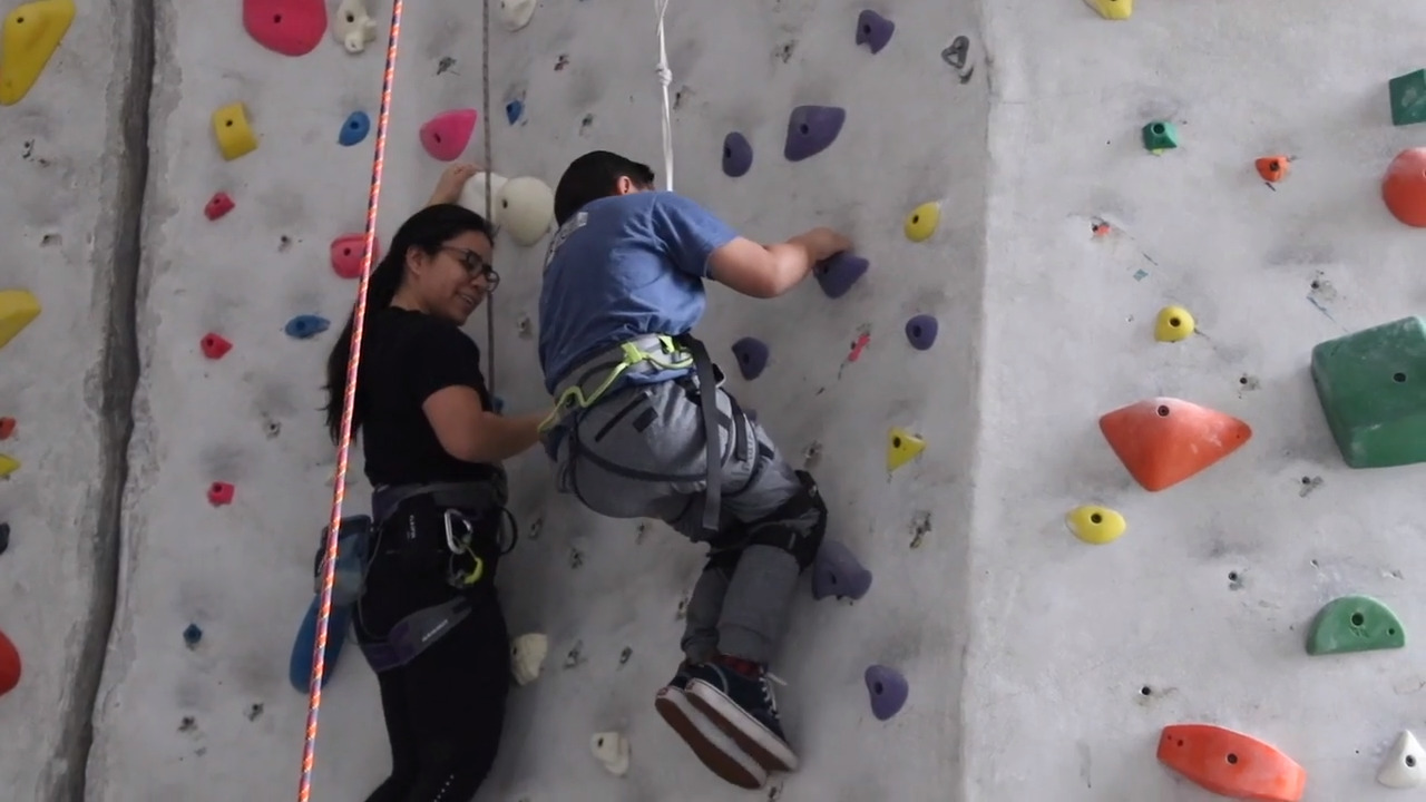 This Fresno boy can’t use his legs. Thanks to a Valley Children’s program, he’s climbing walls