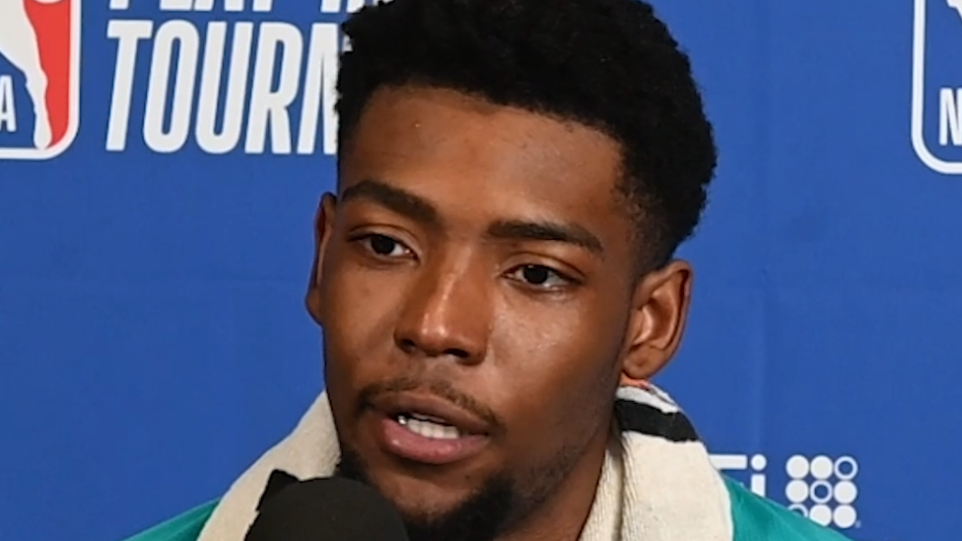 "I think it's a good learning experience," says Brandon Miller after Hornets' loss to Magic