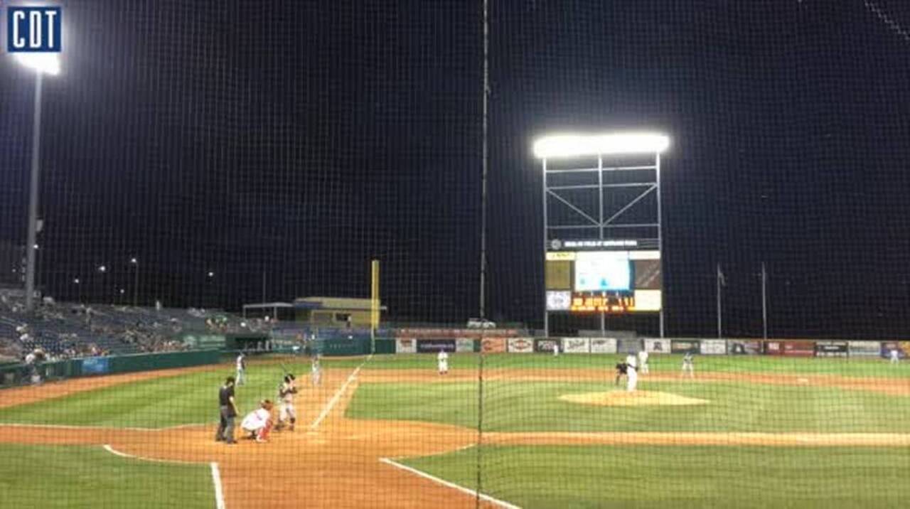 Fireworks erupt during State College Spikes game