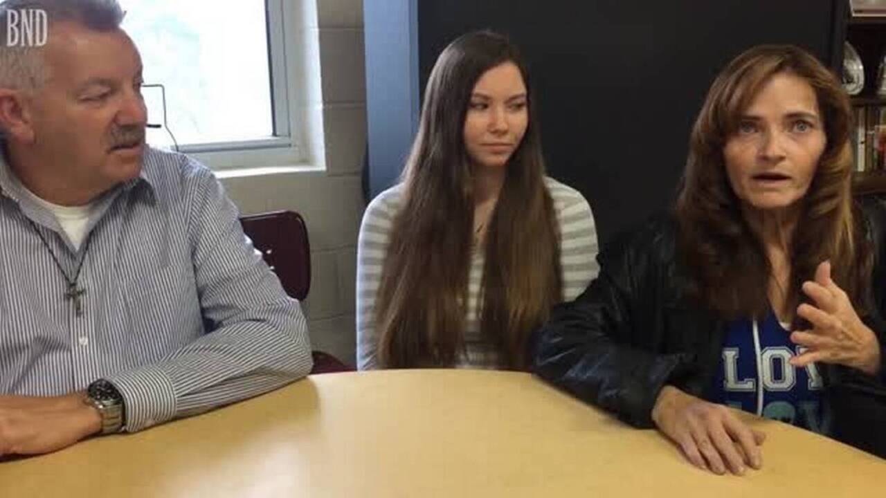 She thought she’d die on an icy road. Strangers at a nearby church saved her.