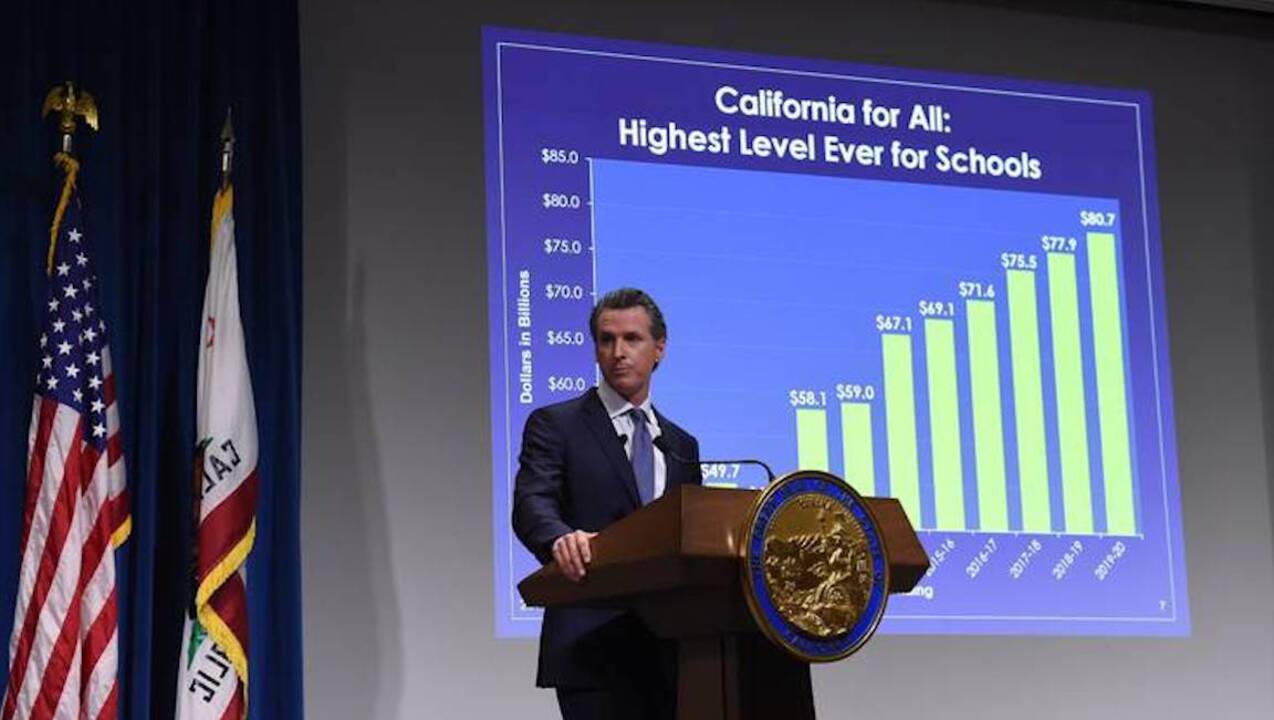 Hear governor Gavin Newsom’s 2019 state budget proposal
