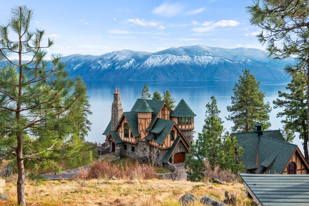 Take a look at this nearly $9 million ‘fairytale’ estate on Idaho’s largest lake