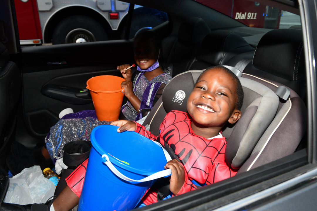 Spotted Friday at the Halloween Trunk or Treat at Carver Park