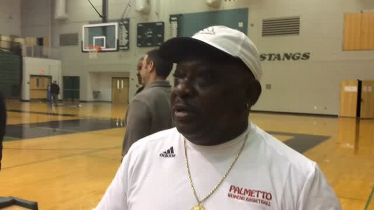 Girls prep basketball  |  Palmetto battles foul trouble to upset Lakewood Ranch for district title 