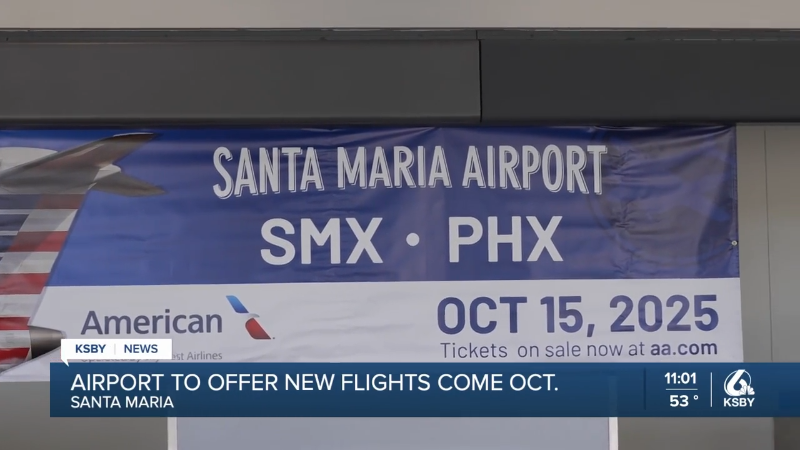 Santa Maria Airport launches daily flights to Phoenix