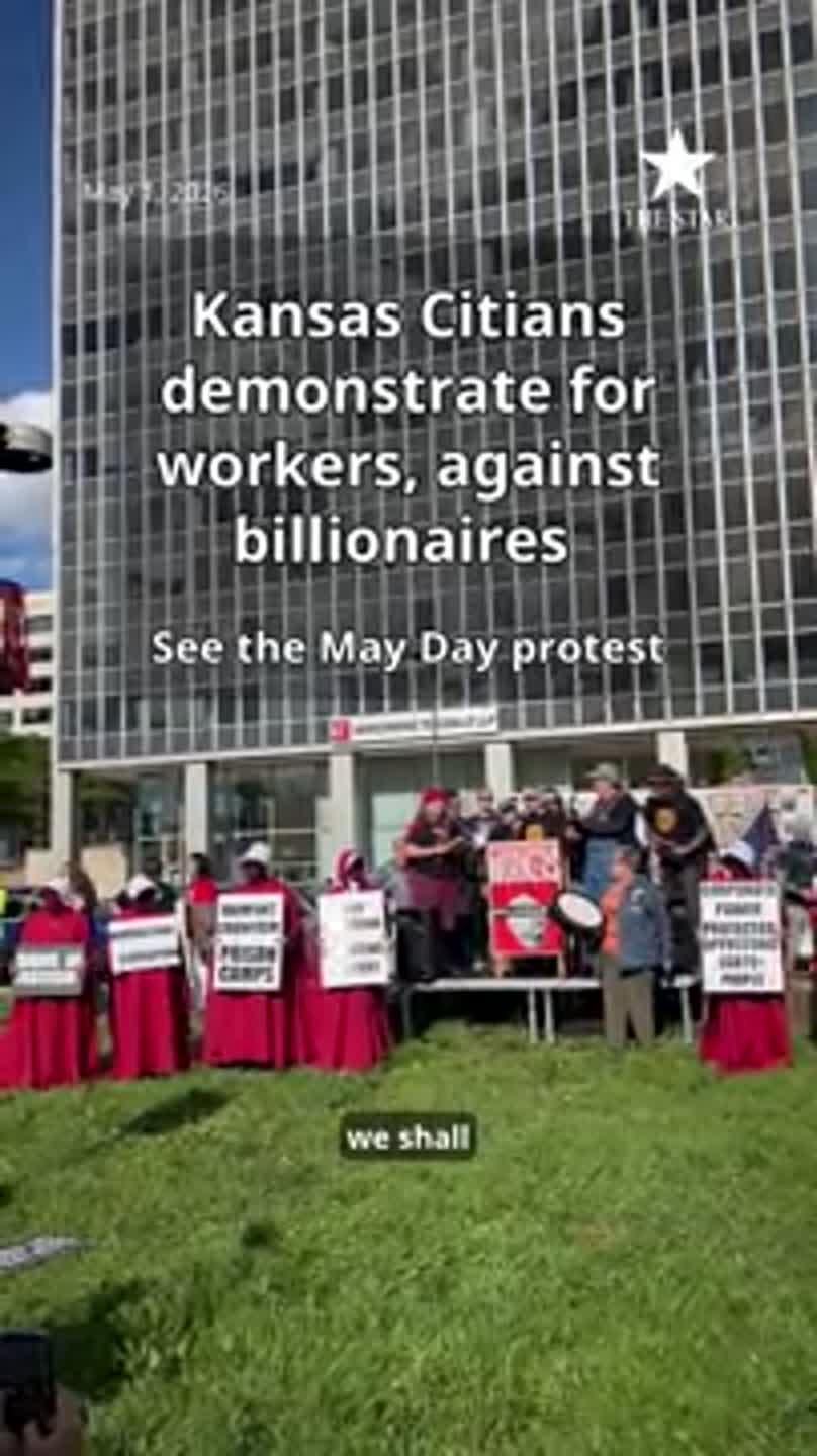 See May Day protest in Kansas City for workers' rights
