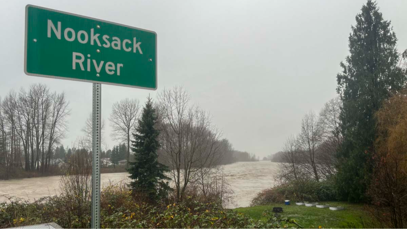 Whatcom County braces as Nooksack River rises