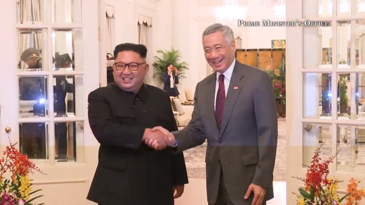 Singapore's Prime Minister meets Kim Jong Un ahead of Trump-Kim summit