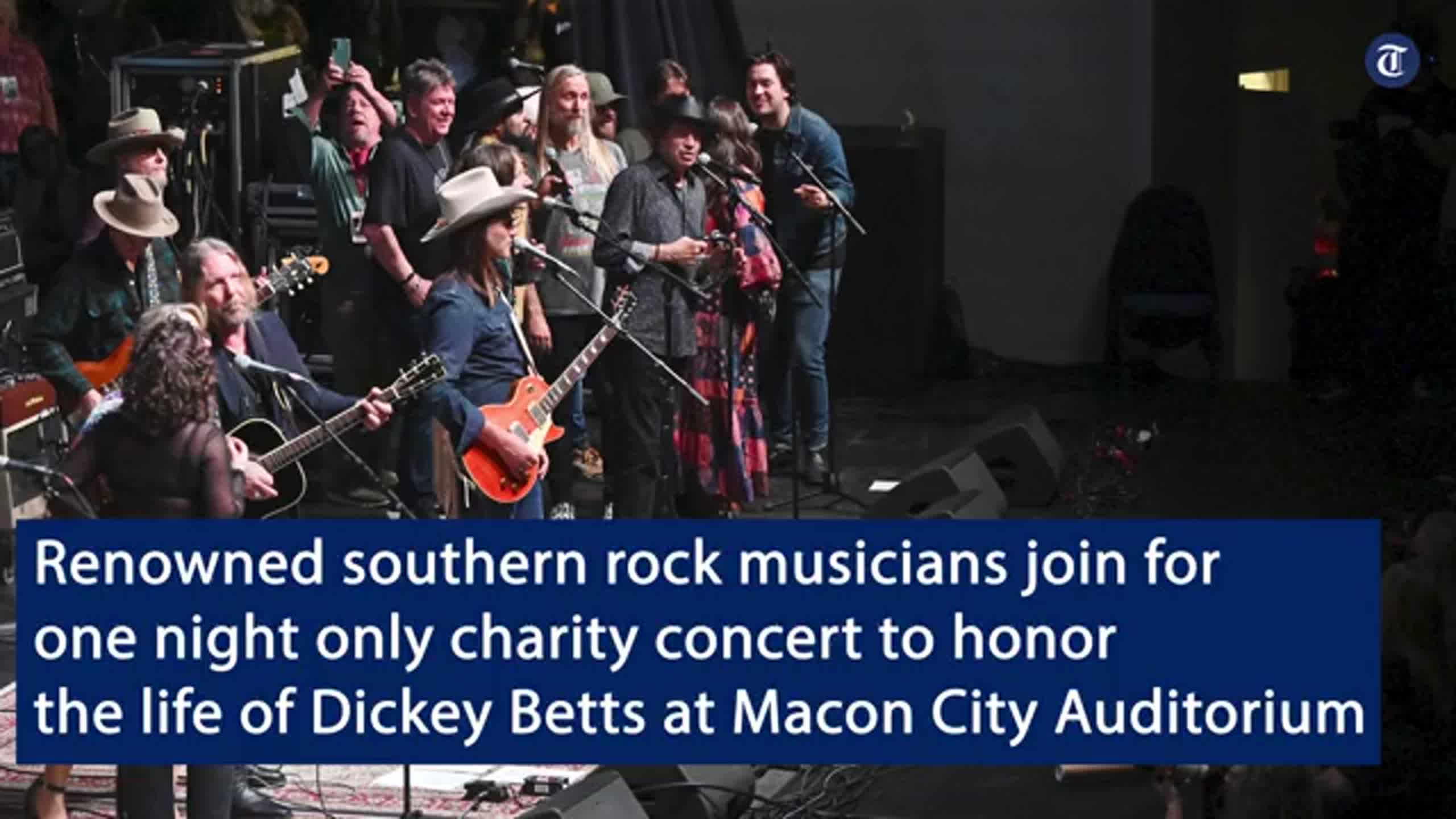 Allman Brothers Band members returns to Macon to honor Dickey Betts
