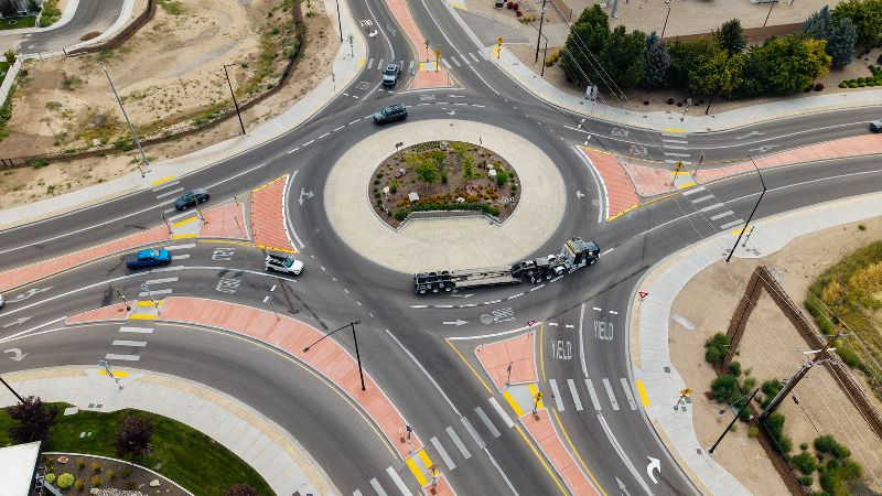 This Meridian roundabout has changed