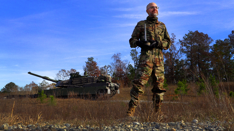 The ‘thunder of doom.’ Veteran fires tank rounds as part of last wish at Fort Moore