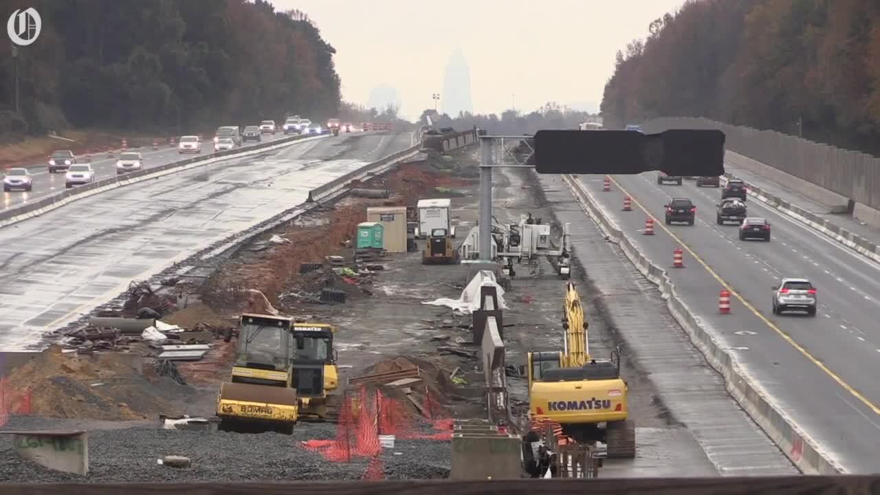‘A majority’ of the I-77 toll lanes will open on time. But some parts will be late.