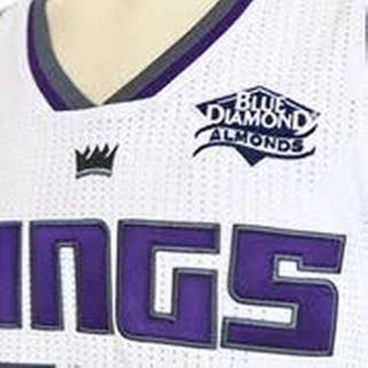 Kings players will sport Blue Diamond logos on uniforms
