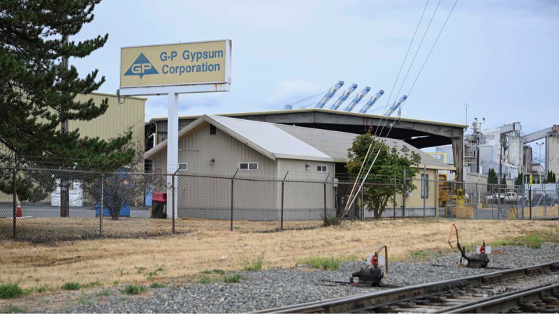 Georgia-Pacific Gypsum plant in Tacoma to close