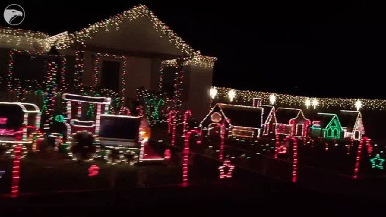 Christmas lights on Wichita’s south side