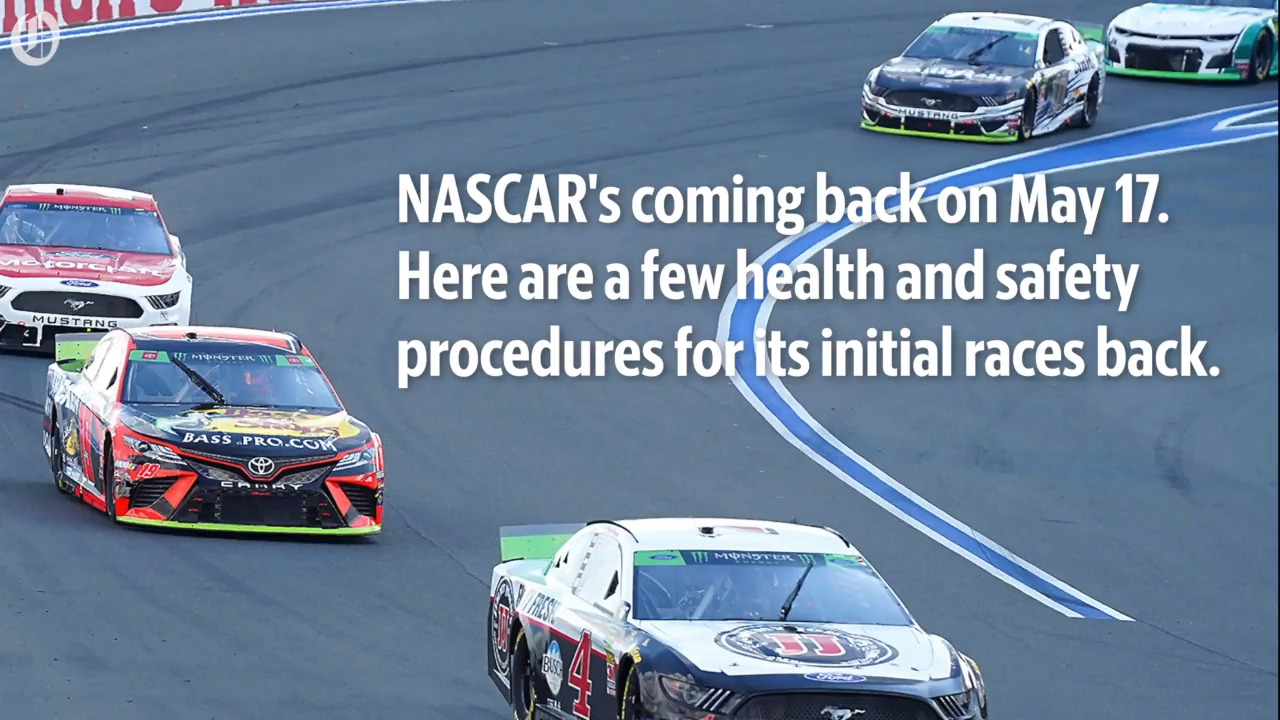 NASCAR is coming back but with new safety rules
