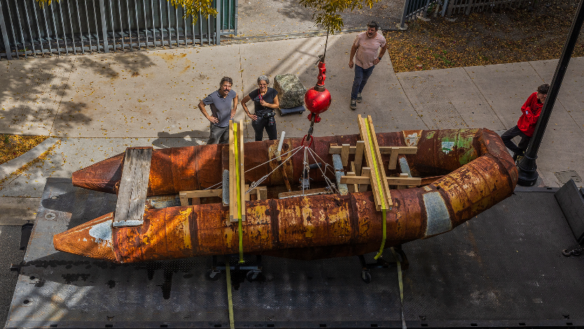 Exile: A tribute to rafters and migration by artists Antonia Wright and Ruben Millares