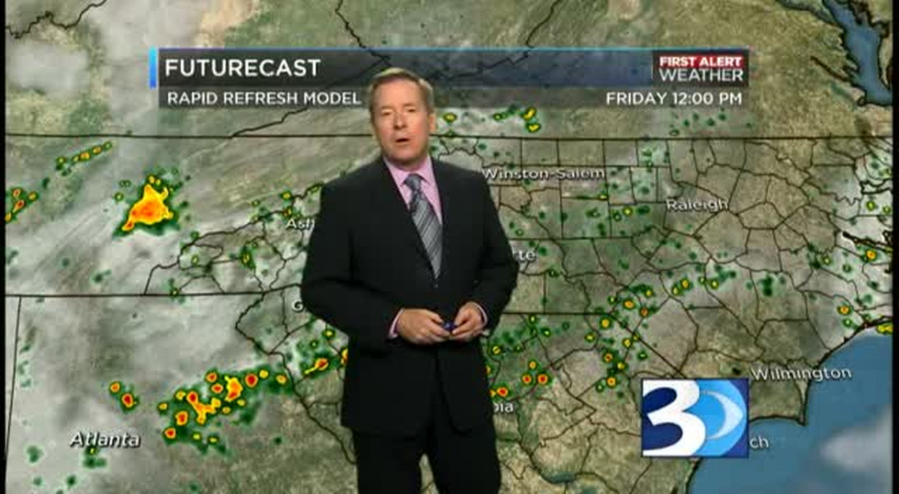 WBTV First Alert forecast for 08.14.15