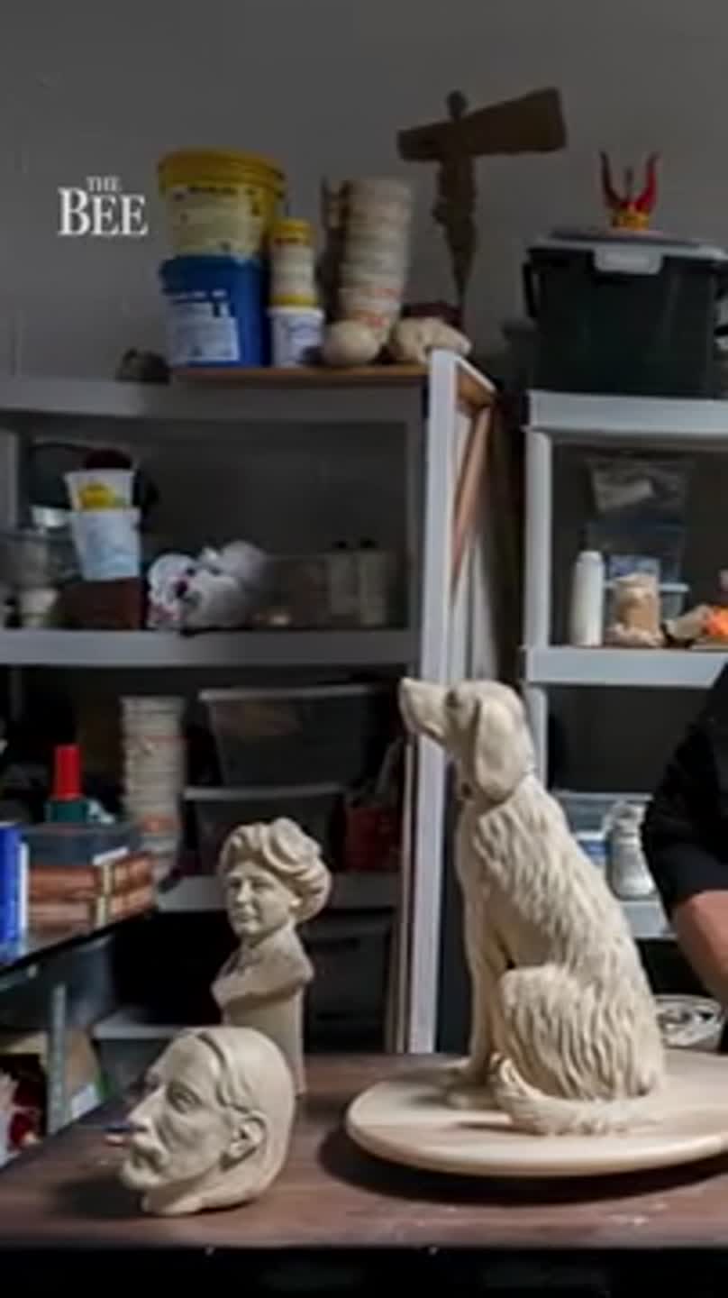Sacramento sculptor explains his vision for Robert Louis Stevenson sculpture