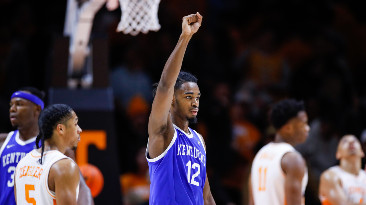 Ky Reeves Kentucky basketball Antonio Reeves on win over Tennessee (Video ...