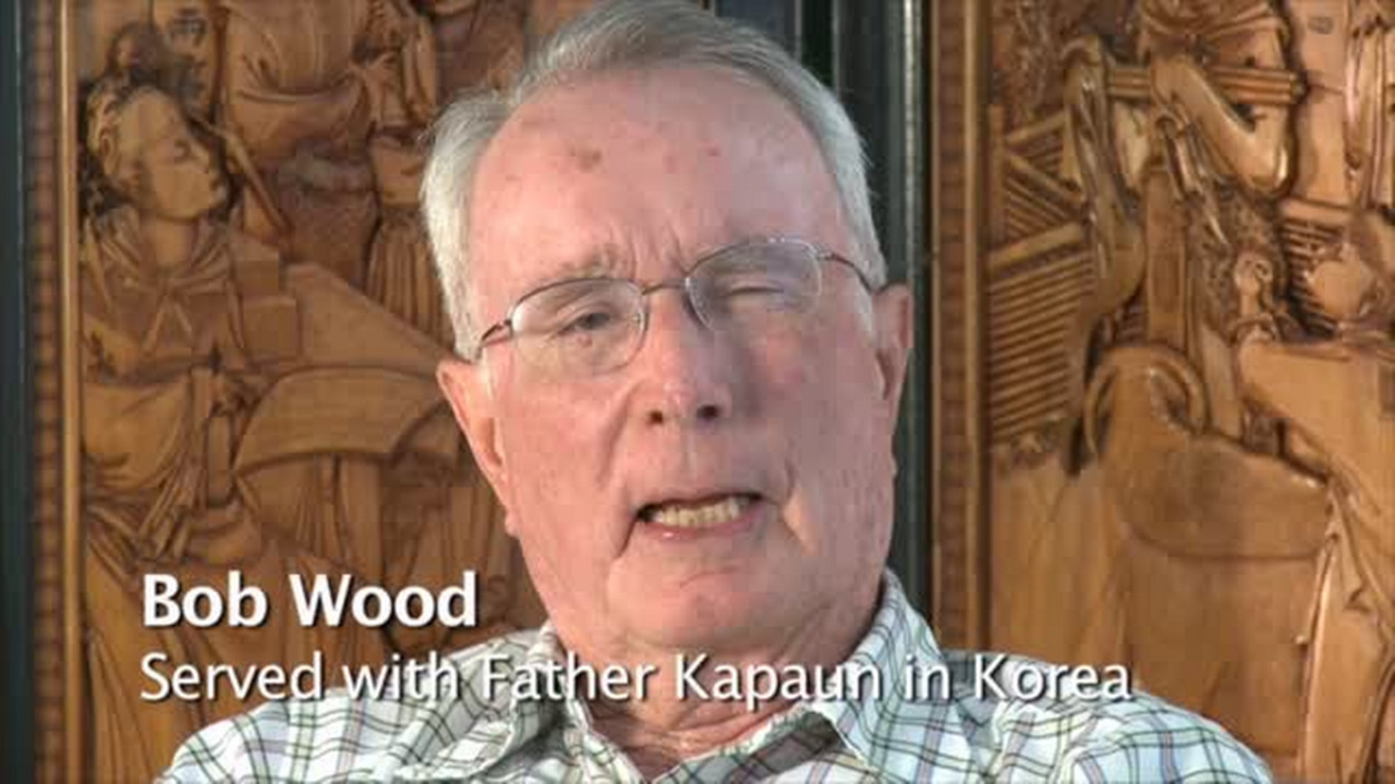 VIDEO: Kapaun keeps the spirits of starving prisoners alive