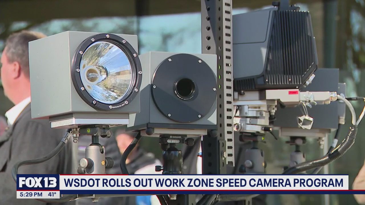 WSDOT rolls out Work Zone Speed Camera program