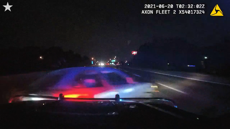 Dashcam shows police vehicle maneuver, crash that killed man in Bonner Springs