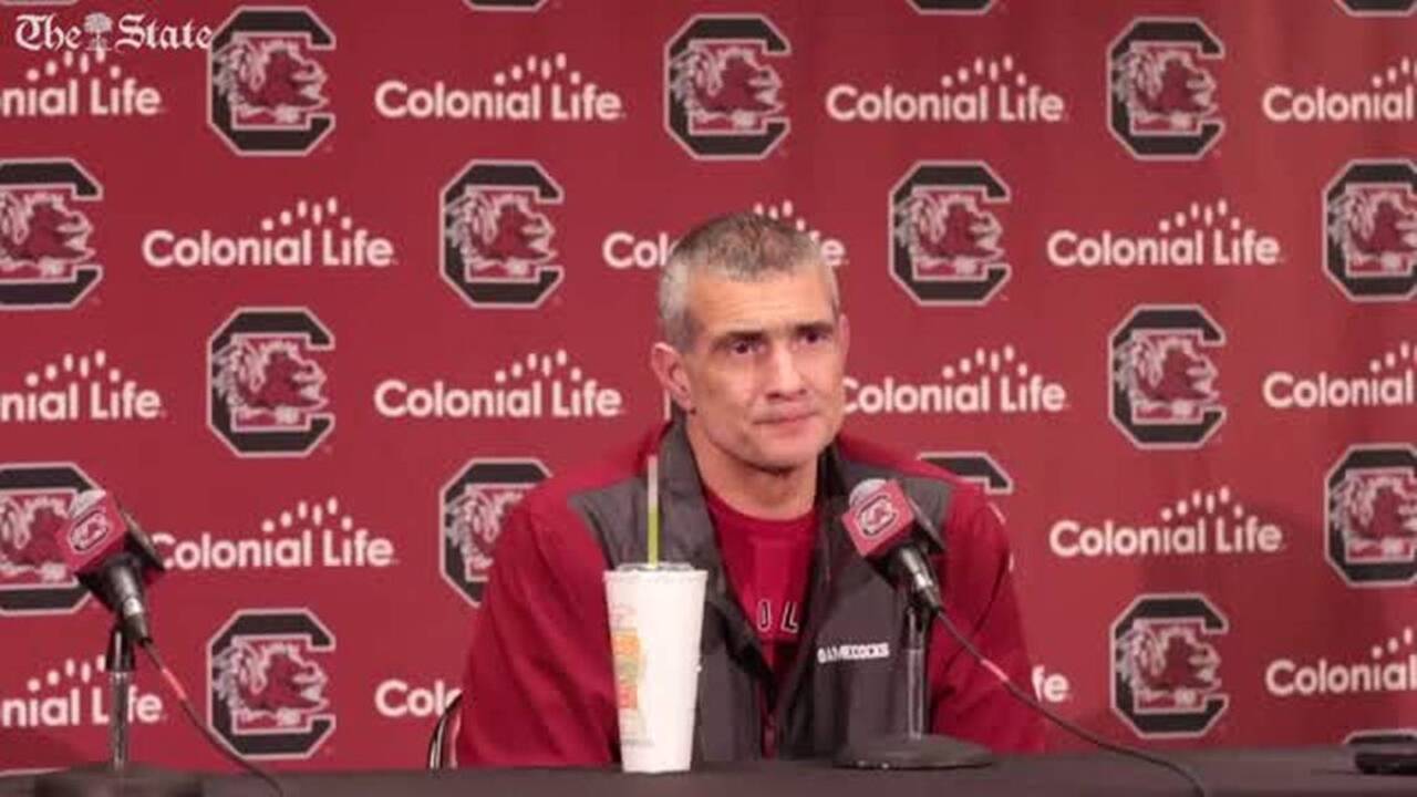 Gamecocks Frank Martin on his teams "resume" heading into post season, NCAA tournament
