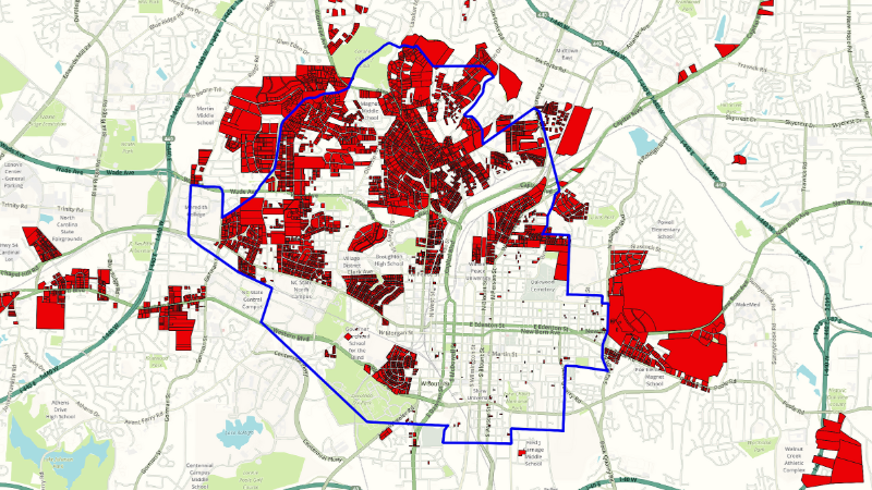 Wake’s 14,000 red dots: See a century of housing restrictions on new searchable map