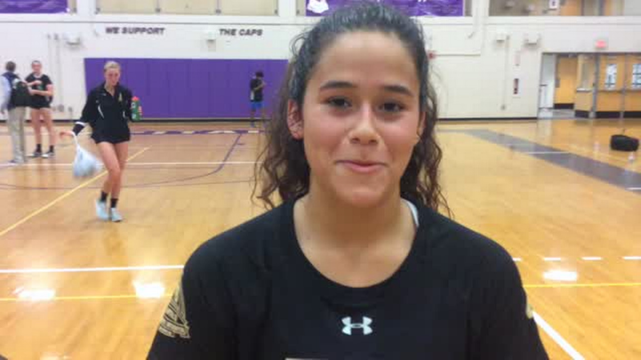 Broughton's Tiana Butler discusses Capitals' second-round win 