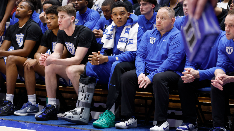 Duke's Scheyer talks about injuries to Ngongba and Foster