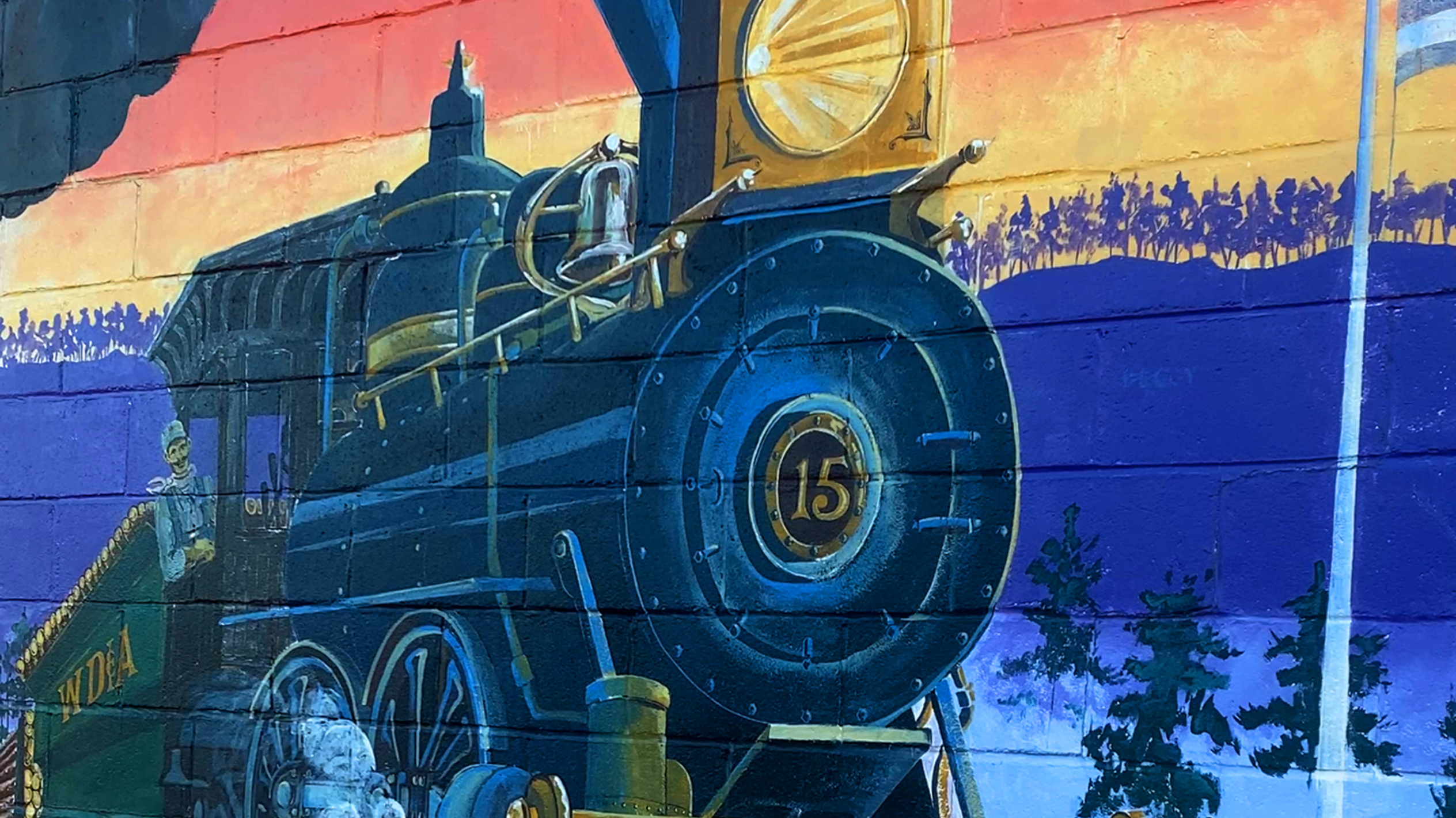 Keeping the Past Alive: Iconic Pine Mountain 'Trains Mural' Needs a Refresh