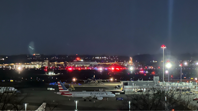 Wichita American Airlines flight crashes in Washington, D.C., rescue attempts underway