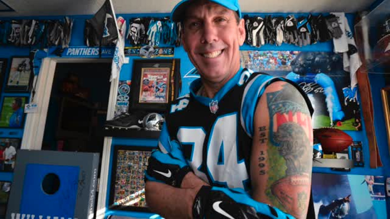 There are Panthers superfans, and then there's Pat LeClair | Charlotte  Observer, image size:1280x720