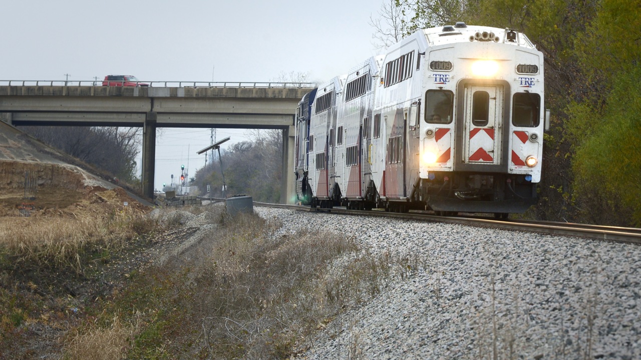 New Trinity Railway Express station could transform a former gravel pit to a transit-oriented development